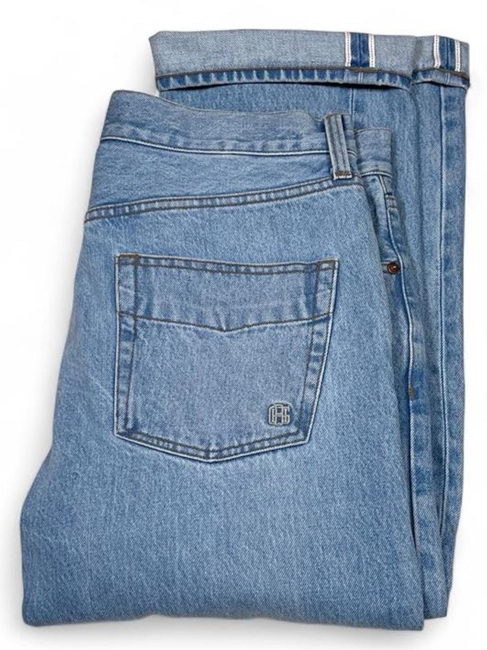 NWOT G.H. Bass Outdoor x Cone Denim Selvedge Sanford Button-Fly Jeans Sz W34 L33